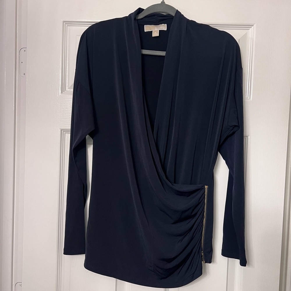 Michael Kors Navy Top